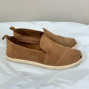 TOMS Toffee Suede Women's Deconstructed Alpargatas